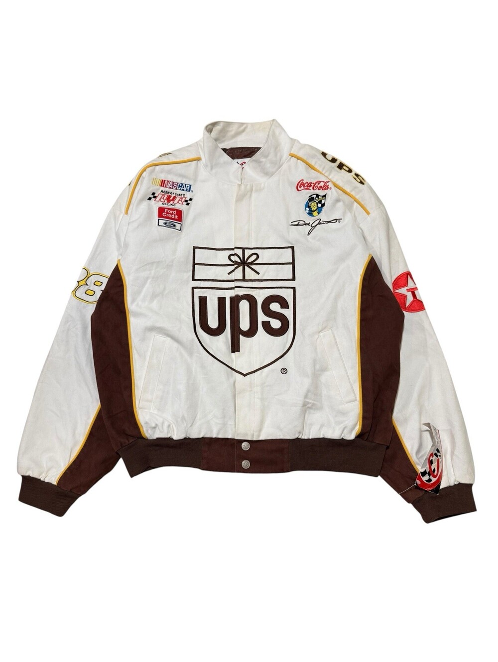 Vintage Chase Authentics NASCAR Dale Jarrett UPS Racing Jacket XL Men’s